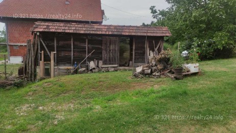 For sale, legalized, cozy house 88m2 on a plot of 6 acres with a farm. object ID: 4114