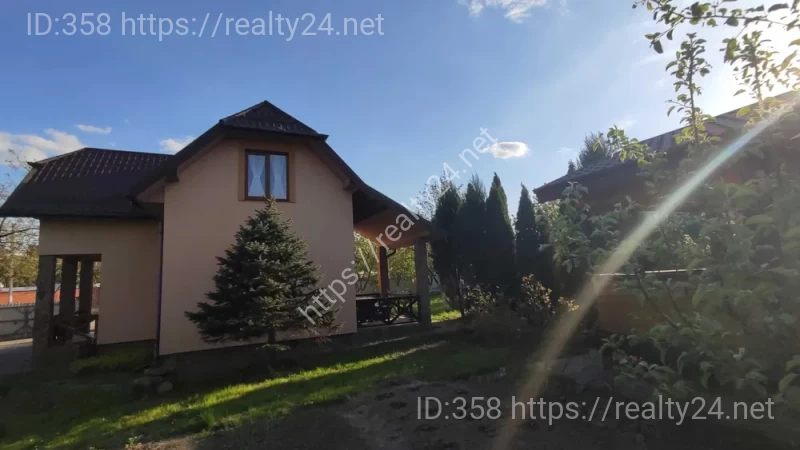 Cozy 2-storey house for rent near Lviv &mdash; Sknyliv, 100 m&sup2;, 11 acres, autonomous, with furniture ID: 6735