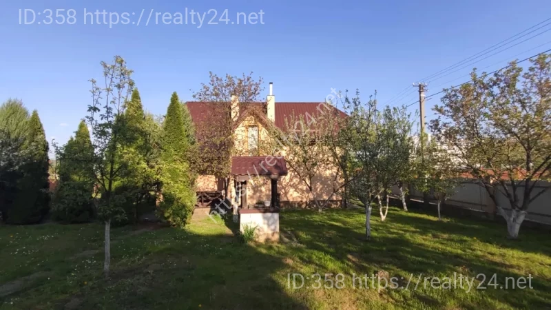 Cozy 2-storey house for rent near Lviv &mdash; Sknyliv, 100 m&sup2;, 11 acres, autonomous, with furniture ID: 6737