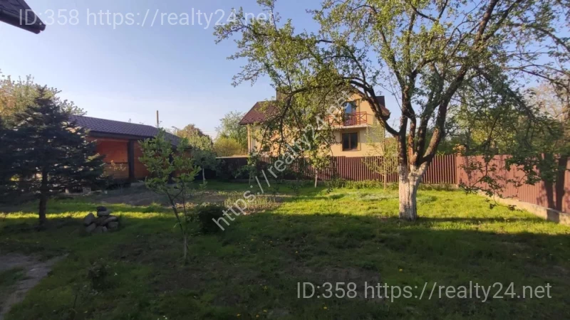 Cozy 2-storey house for rent near Lviv &mdash; Sknyliv, 100 m&sup2;, 11 acres, autonomous, with furniture ID: 6739