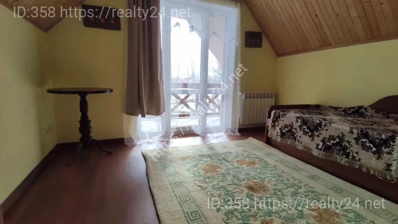 Cozy 2-storey house for rent near Lviv &mdash; Sknyliv, 100 m&sup2;, 11 acres, autonomous, with furniture ID: 6757